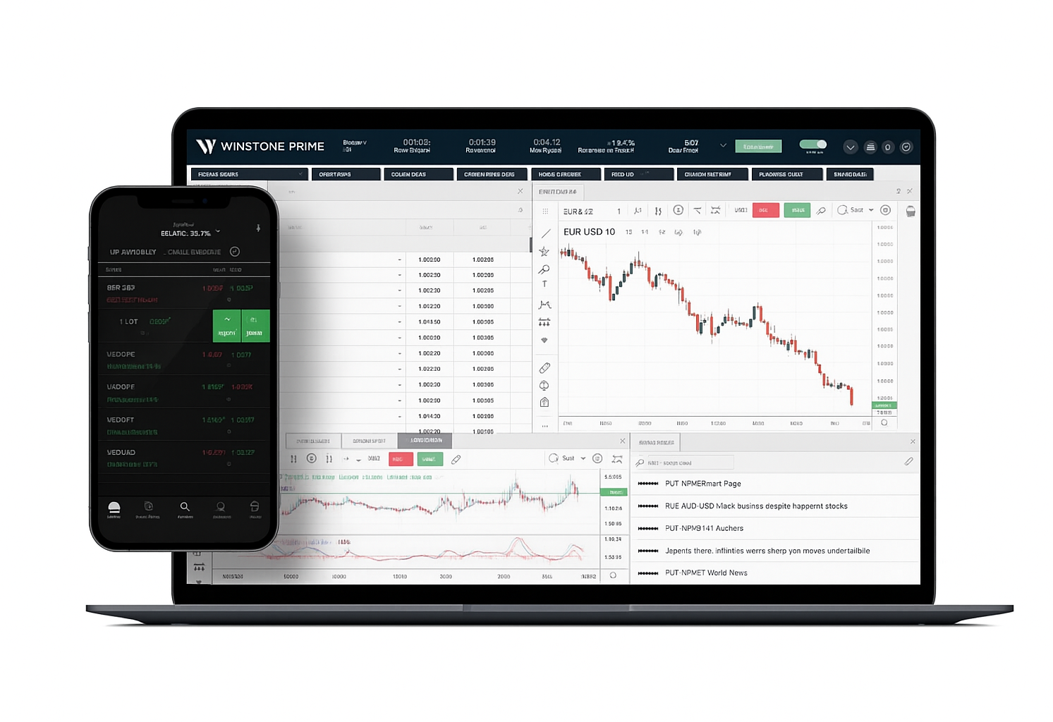 MetaTrader 5 Trading Platform Interface